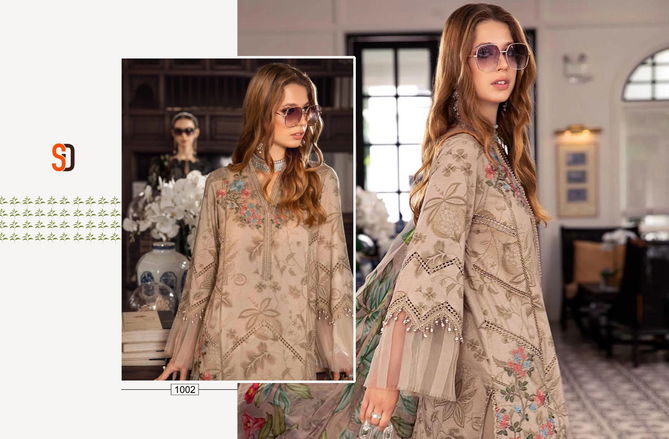 M Print Vol 16 Lawn Cotton Pakistani Suits Catalog